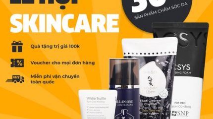 Siêu sale tháng 4 – Lễ hội Skincare