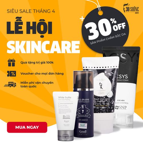 Siêu sale tháng 4 – Lễ hội Skincare