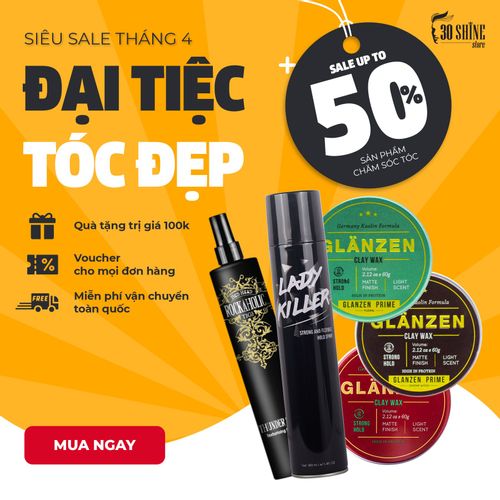 Đại tiệc tóc đẹp – Giảm tới 50% các sản phẩm về tóc