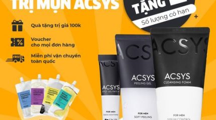 Sản phẩm đặc trị mụn ACSYS: Mua 1 tặng 1