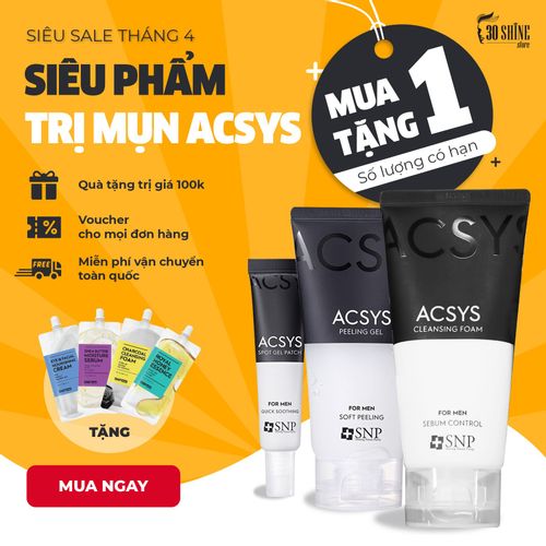 Sản phẩm đặc trị mụn ACSYS: Mua 1 tặng 1